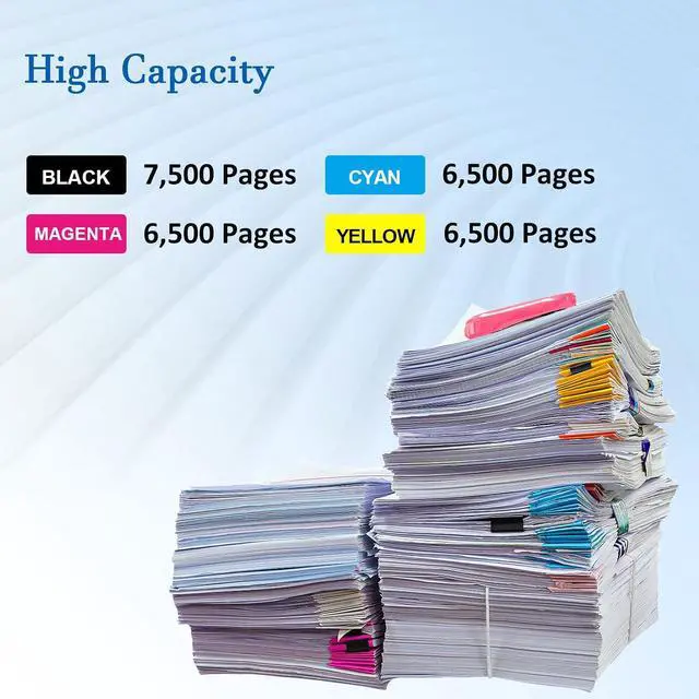 Alt view image 3 of 7 - TN635XXL Toner Cartridge TN635XL TN635 Compatible for Brother HL-L8430CDW HL-L8430CDWT HL-L8570CDW MFC-L8930CDW MFC-L8970CDW MFC-EX575 MFC-L8730CDW Printers High Yield 7,500 Pages (4 Pack, BK,C,M,Y)
