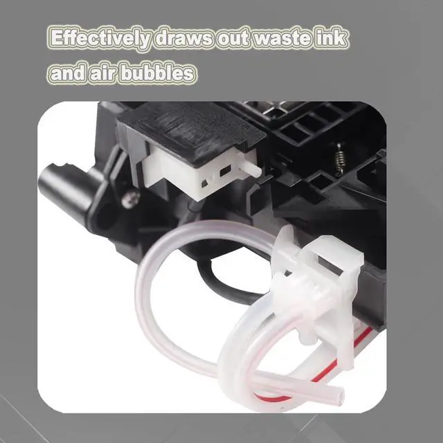 Alt view image 3 of 6 - Waste Ink Suction Pump Capping Station Replacement for L1800 R1390 DTF Transfer Printer A3 UV Flatbed Printer