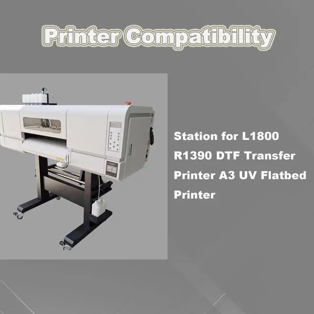 Alt view image 2 of 6 - Waste Ink Suction Pump Capping Station Replacement for L1800 R1390 DTF Transfer Printer A3 UV Flatbed Printer