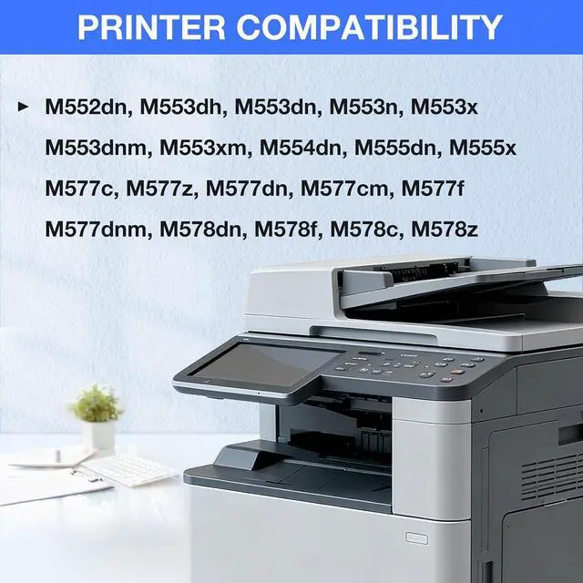 Alt view image 3 of 5 - B5L35A RM2-0011 B5L35-67901 Fuser Kit Replacement for HP Color MFP M552 M553 M554 M555 M577 M578 Printer (110V)