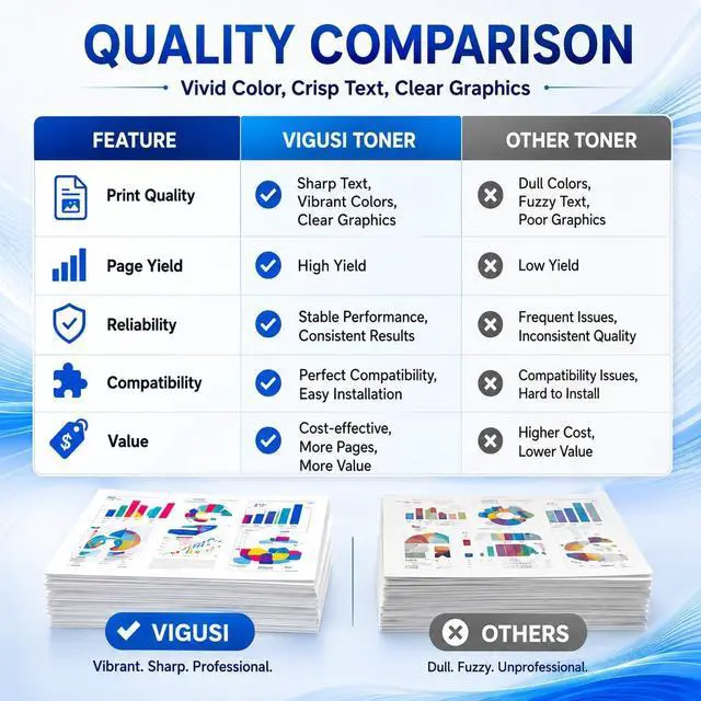 Alt view image 5 of 7 - 305A Toner Cartridges 4-Pack BK/C/M/Y Replacement for HP 305X 305A CE410A