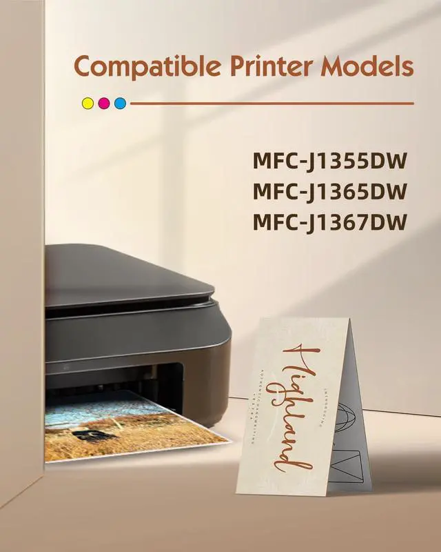 Alt view image 2 of 7 - LC504XL Ink Cartridges Replacement for Brother LC504 XL 2 Black