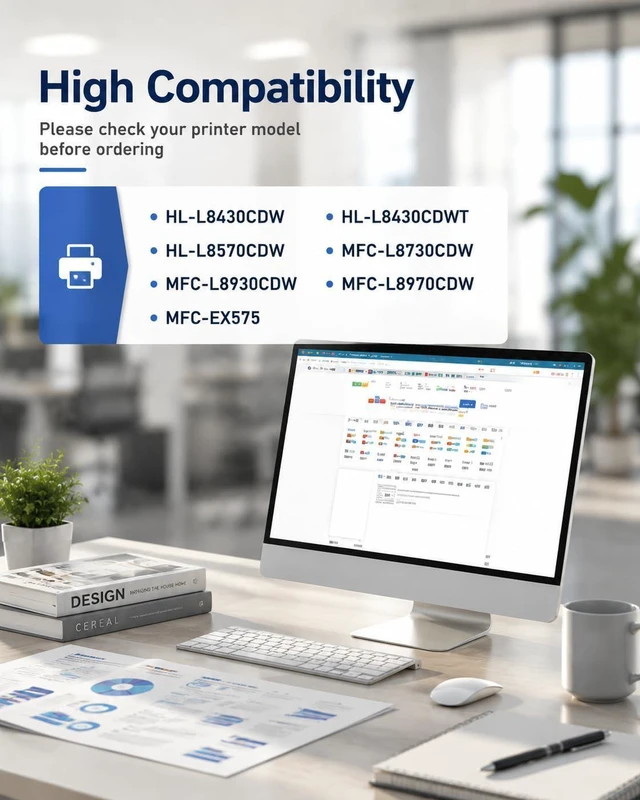 Alt view image 2 of 7 - High Yield TN635 Toner Cartridge for Brother TN635 TN635XL TN635XXL Toner