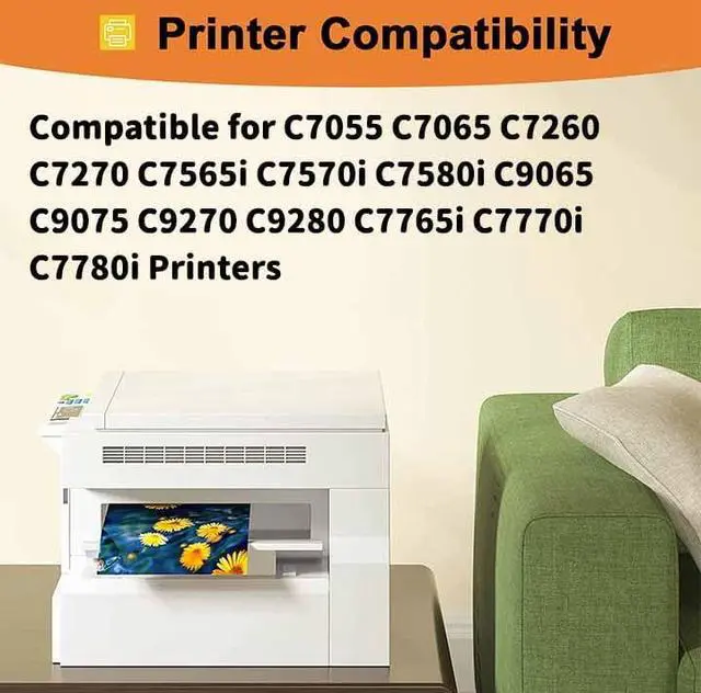 Alt view image 2 of 7 - WT-204 WT204 Waste Toner Container Box Compatible for Canon C7055 C7065 C7260 C7270 C7565i C7570i C7580i C9065 C9075 C9270 C7765i C7780i Printers, High Yield 50,000 Pages 1Pack