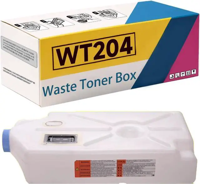 Main image of WT-204 WT204 Waste Toner Container Box Compatible for Canon C7055 C7065 C7260 C7270 C7565i C7570i C7580i C9065 C9075 C9270 C7765i C7780i Printers, High Yield 50,000 Pages 1Pack