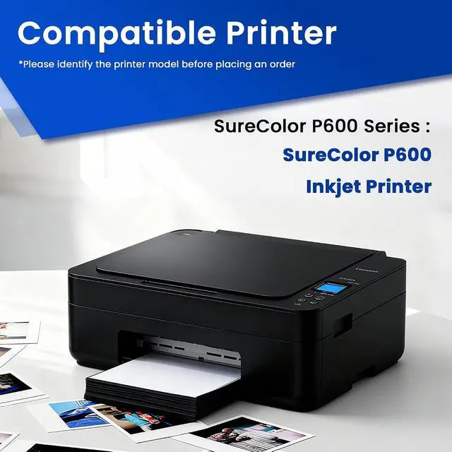 Alt view image 2 of 5 - T760 Ink Cartridges Remanufactured for Surecolor P600 Inkjet Printer,9-Pack