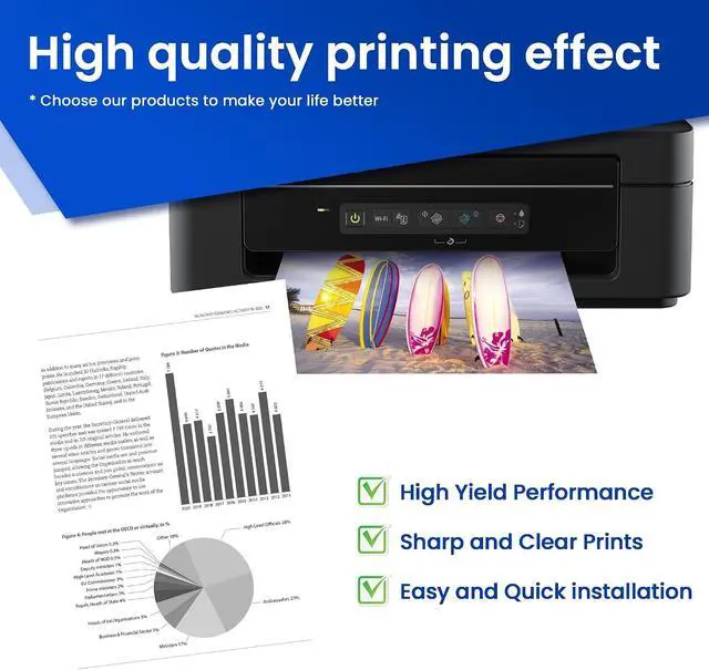 Alt view image 4 of 5 - T760 Ink Cartridges Remanufactured for Surecolor P600 Inkjet Printer,9-Pack