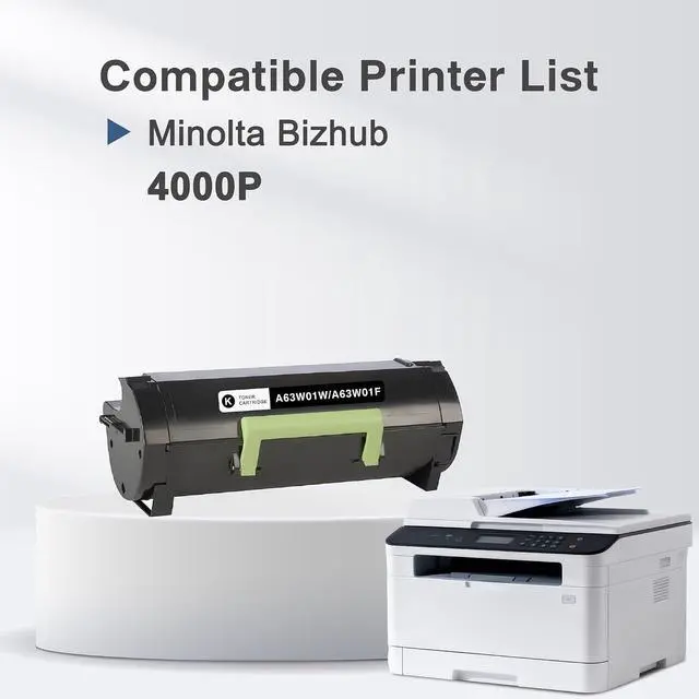 Alt view image 2 of 7 - TNP35 TNP38 Toner Cartridge A63W01W A63W01F for 4000P Printer
