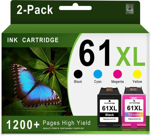 Main image of 61XL 61 XL Ink Cartridge Replacement for HP 61 Ink