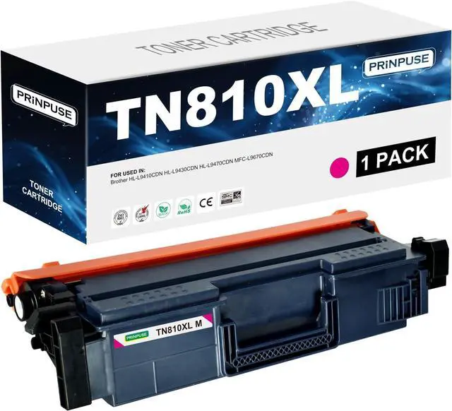 Main image of TN810XL Magenta Toner Cartridge Compatible for Brother TN810