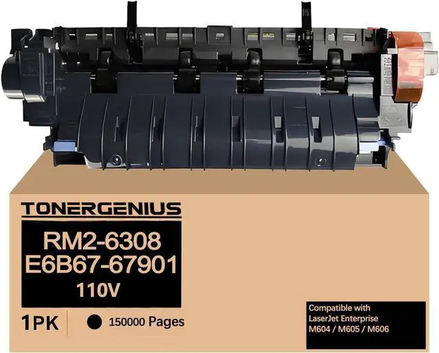 Main image of RM2-6308 E6B67-67901 Fuser Unit Compatible with HP LaserJet Enterprise M604 / M605 / M606 Fuser Unit Kit (110V 150K)