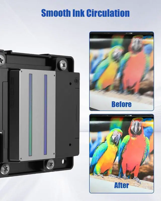 Alt view image 4 of 6 - WF-7610 Print Head Compatible with WF-3620, WF-3621, WF-3640, WF-3641, WF-7110, WF-7111, L1455 Inkjet Printer, Inkjet Printer Head