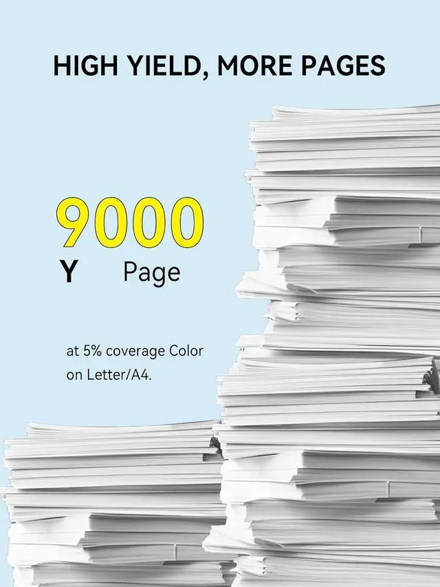 Alt view image 3 of 6 - TN810XL Yellow Toner Cartridge Compatible for Brother TN810