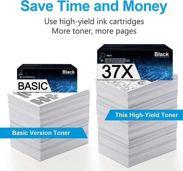Alt view image 3 of 7 - 37X Black High Yield Toner Cartridge Enterprise M608 M609 M608n