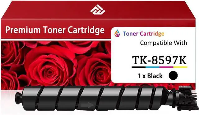Main image of TK-8597 Toner Cartridge Compatible for Kyocera TK8597 TK-8597K Black Toner Cartridges Work for Kyocera Mita TASKalfa MZ5001ci 600lci 7001ci Printers