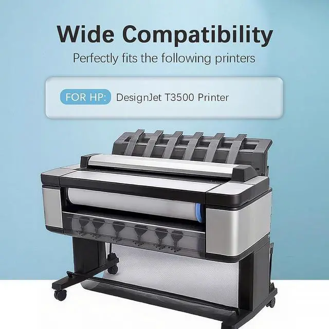 Alt view image 2 of 7 - 764 Ink Cartridge Replacement for HP 764 Designjet Ink Cartridge (C1Q13A C1Q14A C1Q15A C1Q16A C1Q17A C1Q18A) Compatible with HP DesignJet T3500 Printer (6-Pack, 300ML, MK/PK/C/M/Y/G)
