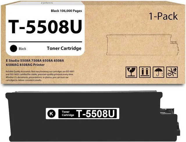 Main image of Vylent T-5508U T5508U Black Toner Cartridge High Yield 1-Pack