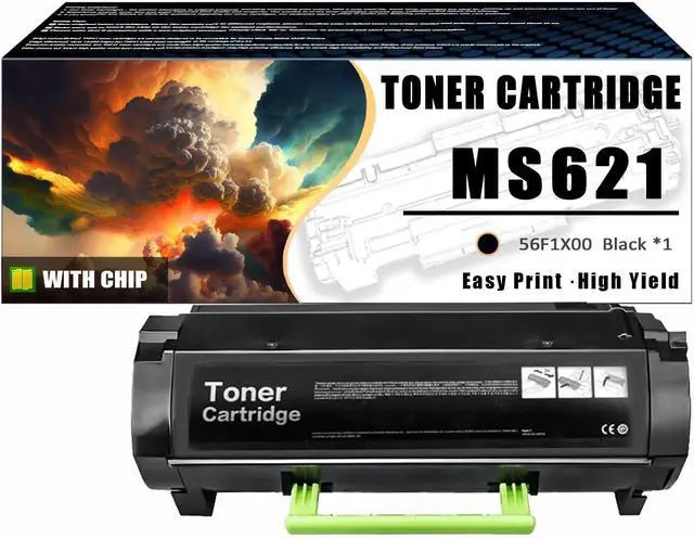 Main image of MS521 Toner Cartridges Compatible for Lexmark 56F1X00 Toner Cartridge Work for Lexmark MS421 MS521 MS621 MS622 MX321 MX421 MX521 MX522 MX622