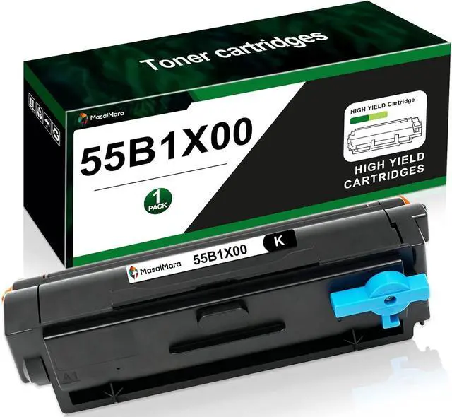 Main image of MasaiMara 55B1X00 Extra High Capacity Compatible Black Toner Cartridge Replacement for Lexmark MS431dn MS431dw MX431adn MX431adw MX432adwe MS431 MX431 MX432 Printer (1-Pack)
