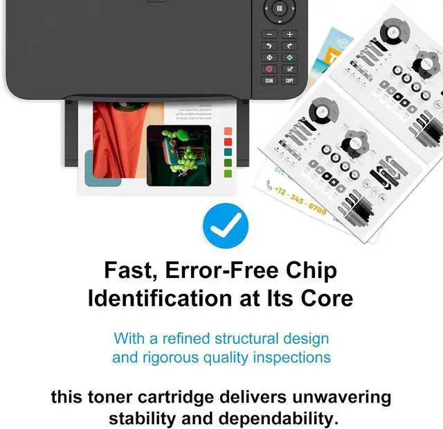 Alt view image 6 of 7 - 30A CF230A Toner Cartridge Black (2 Pack) M227fdw M203dw