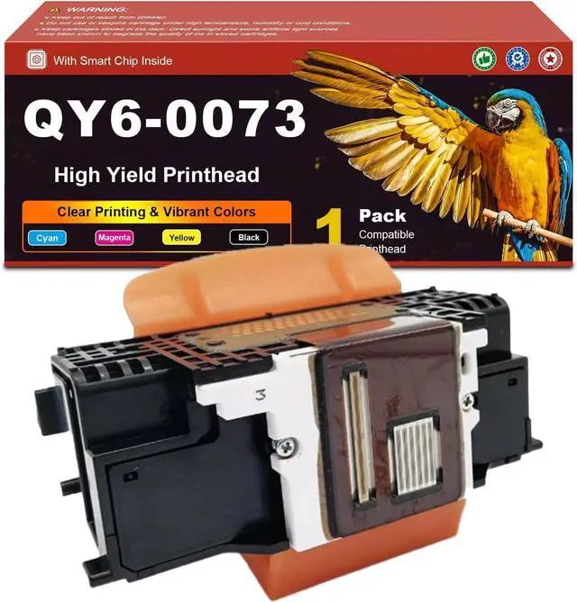 Main image of QY6-0073 QY6 0073 Compatible Print Head, with Chip, Work for Canon IP3600 MP560 MP620 MX860 MX870 MG5140 IP3680 MP540 MP568 MX868 MG5180 Printer, Inkjet Printhead Replacement Kit 1-Pack