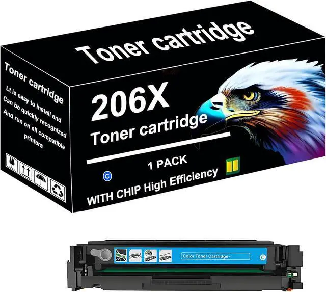 Main image of 206X Toner Cartridge Replacement Compatible Black and Color for HP CC530X