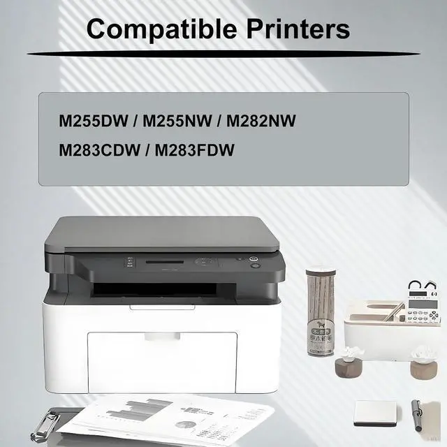 Alt view image 2 of 7 - 206X Toner Cartridge Replacement Compatible Black and Color for HP CC530X