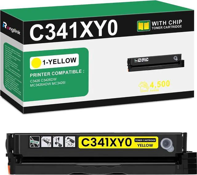 Main image of C341XY0 Extra High Yield Toner Cartridge, 1-Pack, 4,500 Pages