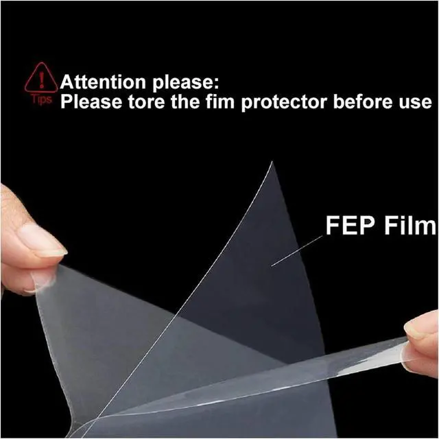 Alt view image 4 of 7 - 5Pcs 13.6 Inch FEP Film 390 * 263 * 0.1mm,Compatible with ANYCUBIC Photon M3 Max,Compatible with ELEGOO Jupiter Series,3D Printer Parts Accessories LCD SLA(5 pcs)