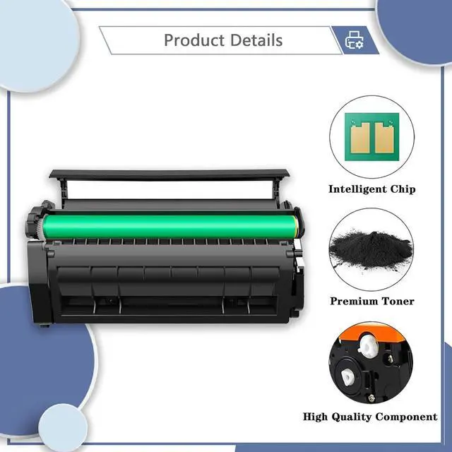 Alt view image 4 of 7 - Compatible 148A W1480A High-Capacity Toner Cartridge, Works for HP 4001dn 4001dw 4001n MFP4101fdn MFP4101fdw Printers 3 Pack