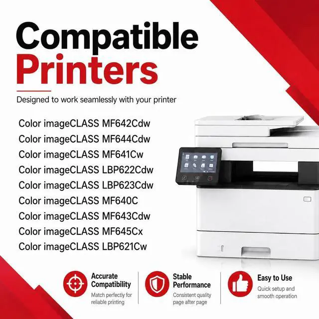 Alt view image 2 of 7 - 054 Toner Cartridge Set Replacement for Canon 054 054H CRG-054