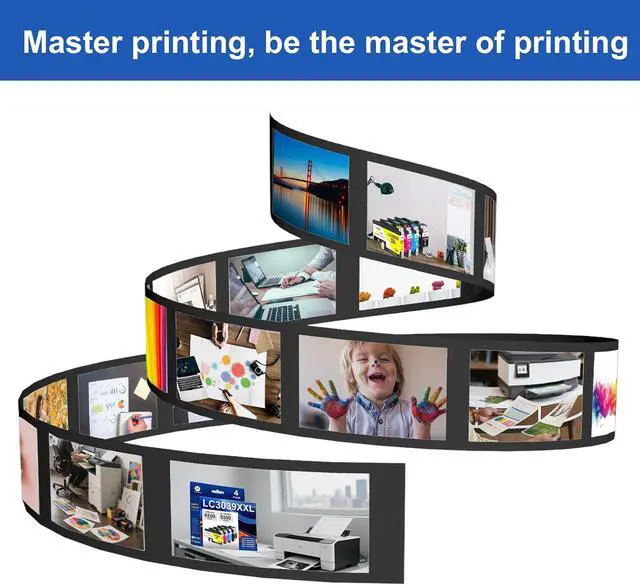 Alt view image 7 of 7 - LC3039XXL Ink Cartridge Ultra High-Yield 4-Pack LC3039 LC3039-XXL Ink