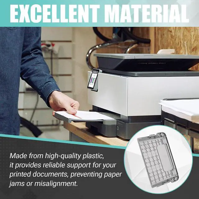 Alt view image 4 of 5 - Printer Paper Output Tray Fit for HP OfficeJet Pro 9020 9023 9025e Printer