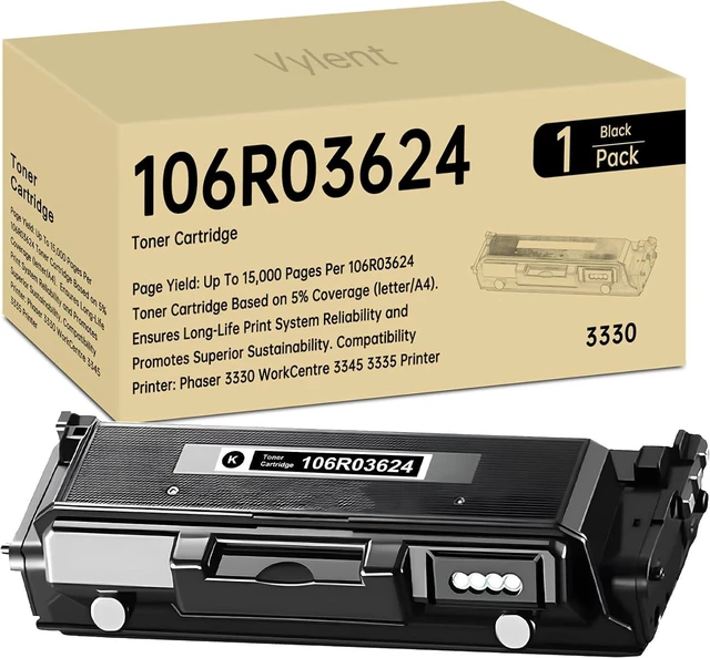 Main image of Vylent Phaser 3330 WorkCentre 3335 3345 Toner Cartridge Extra High Capacity
