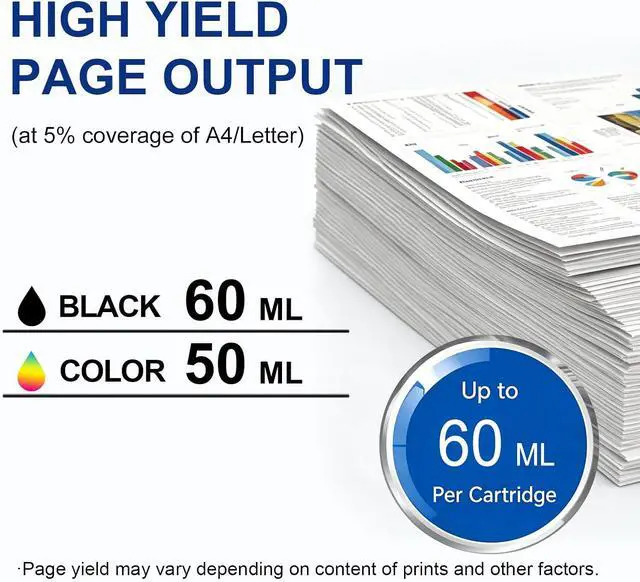 Alt view image 3 of 6 - Remanufactured T40V Ink Cartridge with T40V120 T40V220 T40V320 T40V420