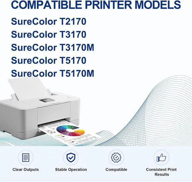 Alt view image 2 of 6 - Remanufactured T40V Ink Cartridge with T40V120 T40V220 T40V320 T40V420