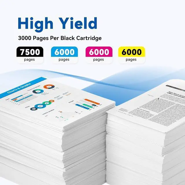 Alt view image 3 of 7 - 414X Toner Cartridges (with Chip) Compatible Replacement for HP 414X