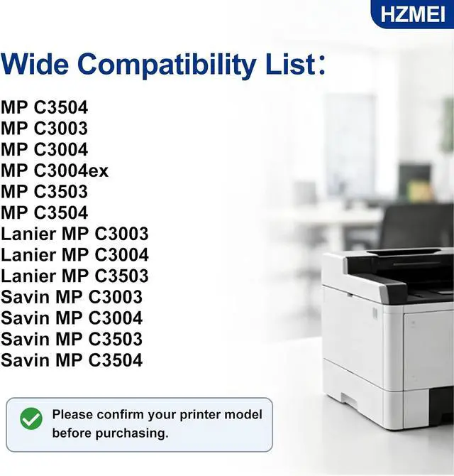 Alt view image 2 of 7 - MP C3003 MP C3503 Toner Cartridge 841813 841816 841815 841814