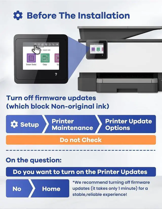 Alt view image 5 of 7 - 970XL 971XL Ink Cartridges Set High-Yield Replacement for HP 970 971 XL