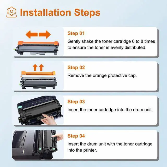 Alt view image 6 of 7 - Replacement for TN830XL TN830 Toner Cartridge High Yield 5 Black