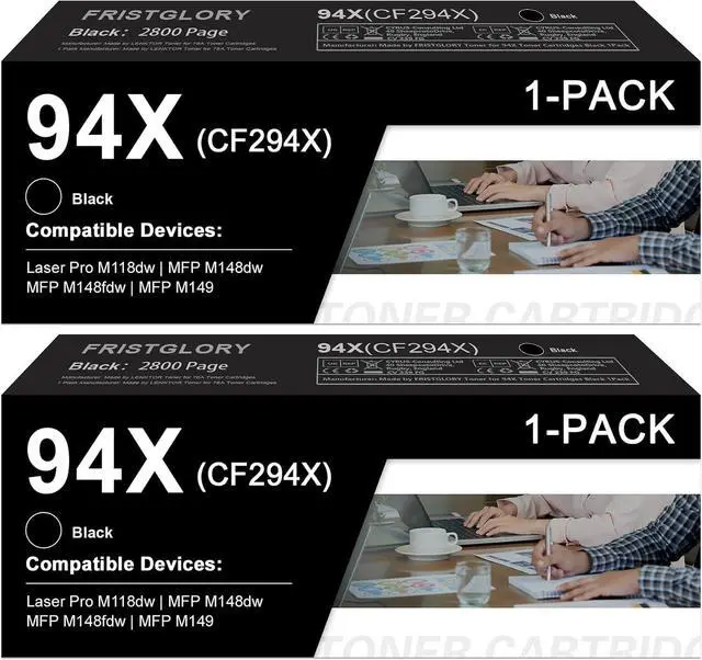 Main image of 94X Black High Yield Toner Cartridge Replacement for HP Pro MFP M118dw