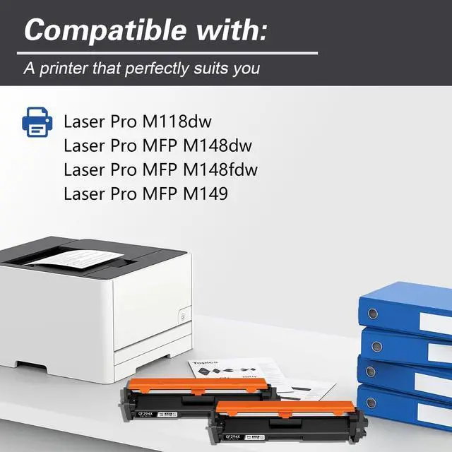 Alt view image 2 of 6 - 94X Black High Yield Toner Cartridge Replacement for HP Pro MFP M118dw
