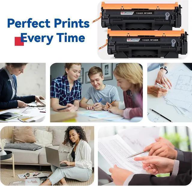 Alt view image 6 of 6 - 134X Black Toner Cartridge Compatible for HP M209dw MFP M234sdw, W1340X 2PK
