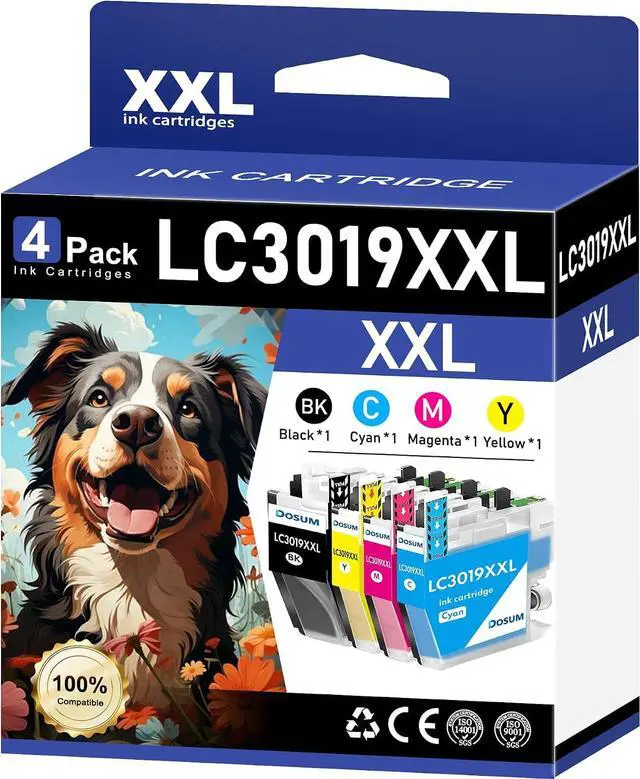 Main image of LC3019XXL LC3019 Ink Cartridges Replacement for Brother LC3019 LC3019XXL