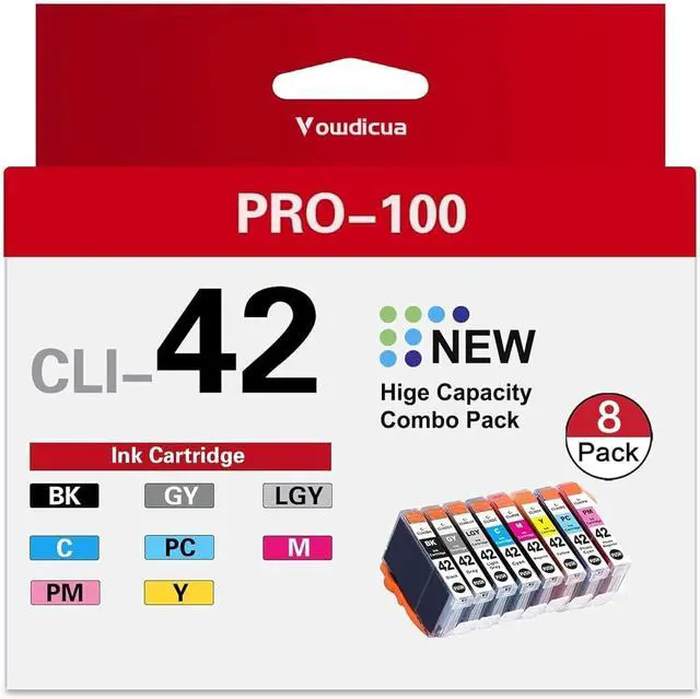 Main image of CLI-42 Ink Cartridges High Capacity Replacement for Canon CLI 42 PRO-100
