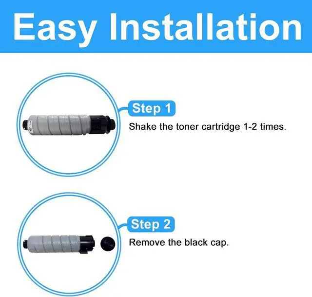 Alt view image 2 of 6 - LCL 842609 Black Toner Cartridge High Yield Replacement for Ricoh IM370f IM460f Toner Cartridge Compatible with Ricoh IM370 IM370F IM460 IM460F Printer (1-Pack)