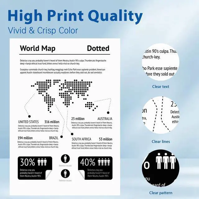 Alt view image 5 of 6 - W9030 W9030MC Black Toner Cartridge with New Chip High Yield E67550 Toner