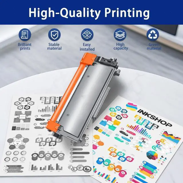 Alt view image 6 of 6 - TN420 Compatible TN-420 Black Toner Cartridge Replacement for Brother TN-420 DCP-7060D DCP-7065DN Intellifax 2840 MFC-7240 HL-2130 HL-2132 Toner.(3 Pack)