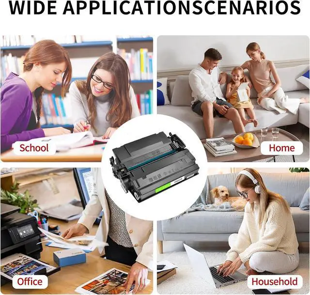 Alt view image 5 of 5 - 041H CRG041H High Yield Toner Cartridge Replacement for Canon 041H CRG-041H Toner Compatible with Canon imageCLASS LBP310x LBP312dn LBP312x LBP312xz MF525dw LBP312i Laser Printer (Black, 2Pack)