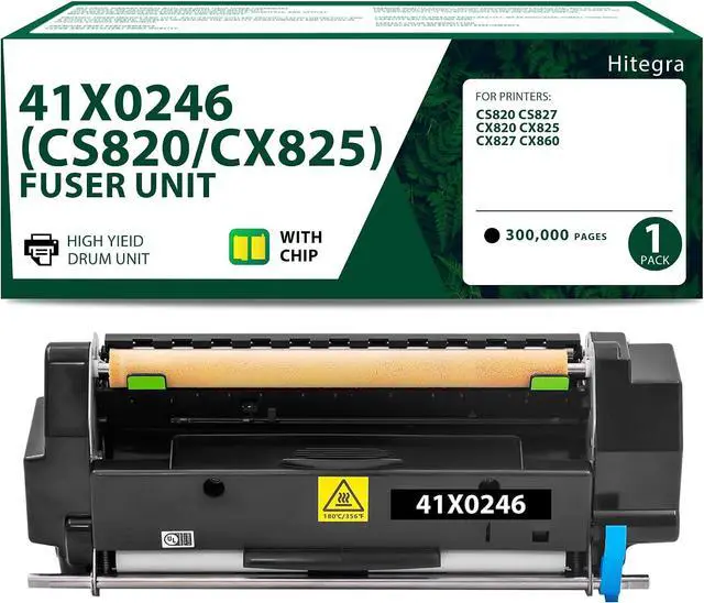 Main image of CS820 CX825 41X0246 Fuser Unit with New Chip Remanufactured for CS820 Fuser